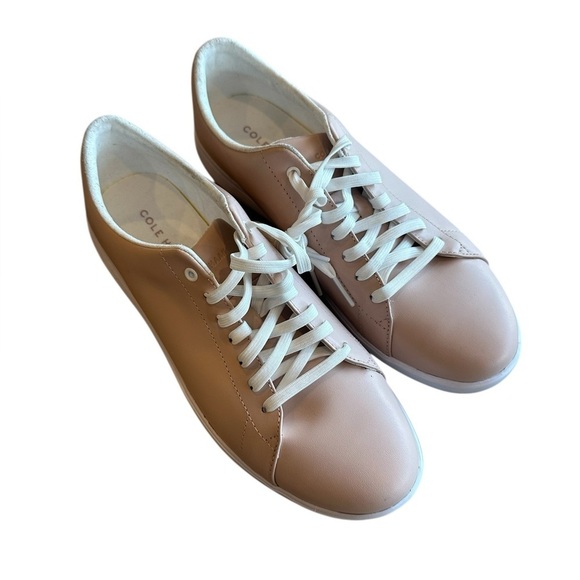 NEW Cole Haan Grand Crosscourt Leather Sneaker in Cameo Rose - Size 9 - Picture 6 of 14